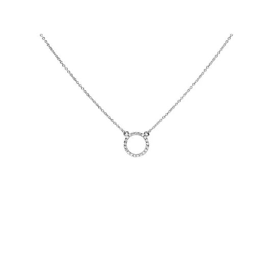 [SV925] Circle ripple necklace
